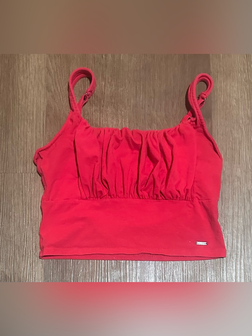 Hollister red tank